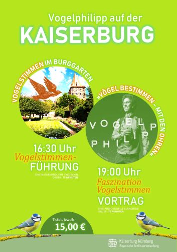 Tickets für Faszination Vogelstimmen - Lesung am 24.03.2026 - Karten kaufen